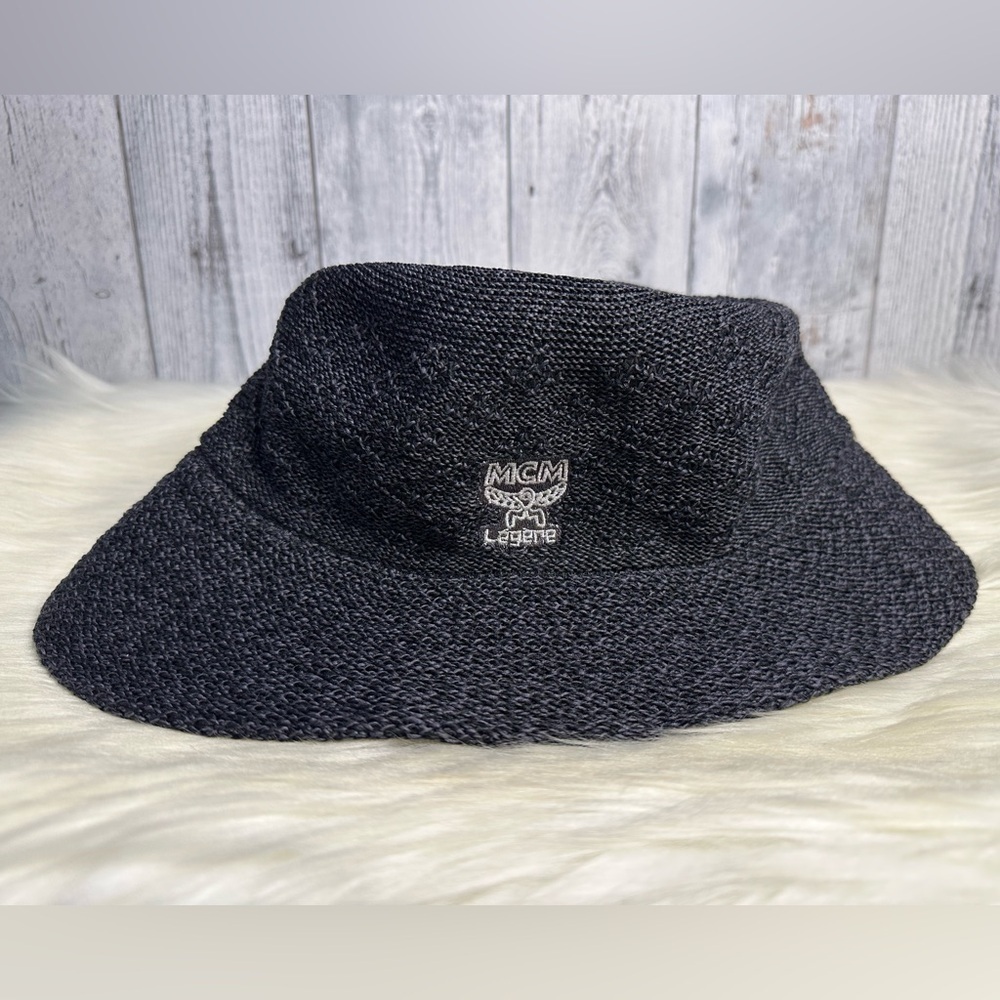 Mcm Summer Hat In Black